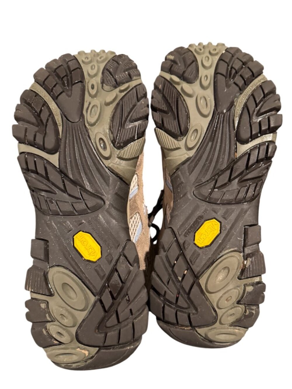Merrell Moab Waterproof Hiking Shoes Women’s 10.5 Vibram Trail Hiking Shoes EUC - Picture 3 of 7